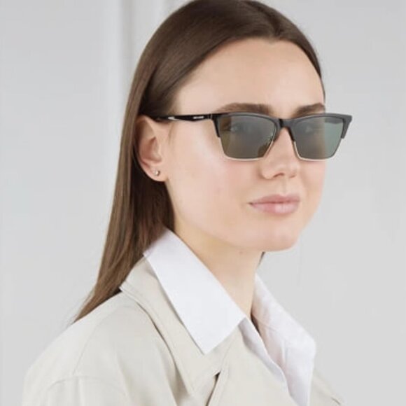 NEW SAINT LAURENT SL767 001 BLACK GREEN SUNGLASSES SAINT LAURENT SL 767 - Picture 3 of 12